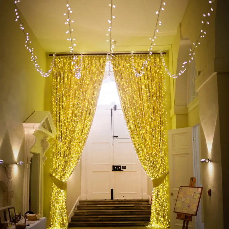 Farnham Stone Hall Curtains and long canopy