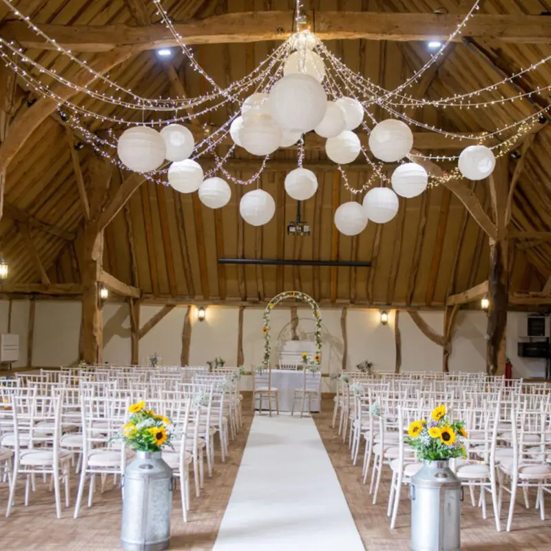 Norton Park Hotel Fairy Light Canopy with Lanterns 1