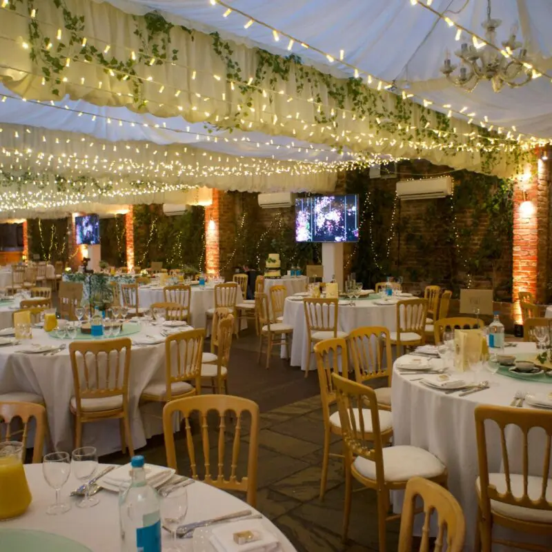 Partylights Wedding Lights Northbrook Park Fairy Light Bays