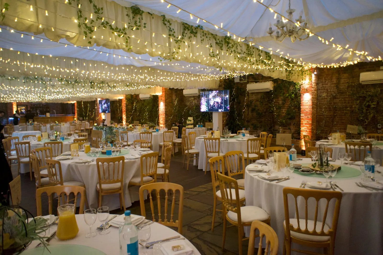 Partylights Wedding Lights Northbrook Park Fairy Light Bays