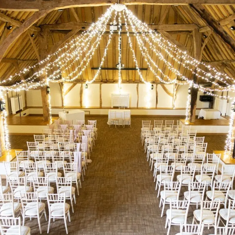 Norton Park Hotel fairy light canopy