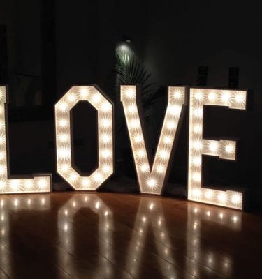 love letters lighting