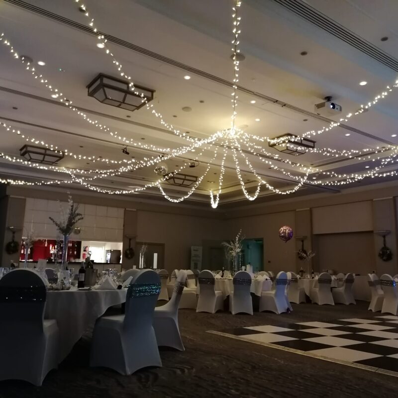 Partylights Wedding Lighting Crowne Plaza Hotel Fairy Light Canopy